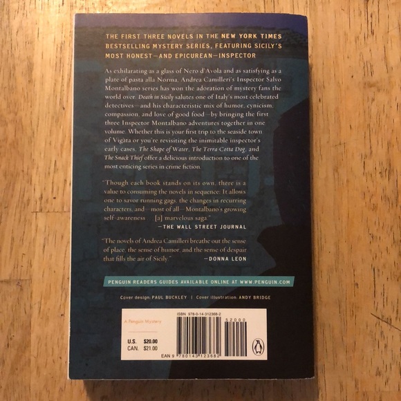 Death in Sicily by Andrea Camilleri Mystery - Picture 2 of 3